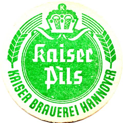 hannover h-ni kaiser rund 4b (215-pils-schmaler rand-gr�n)